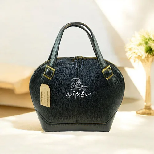 کیف دستی  مجلسی تمام چرم طبیعی مدل نازنین